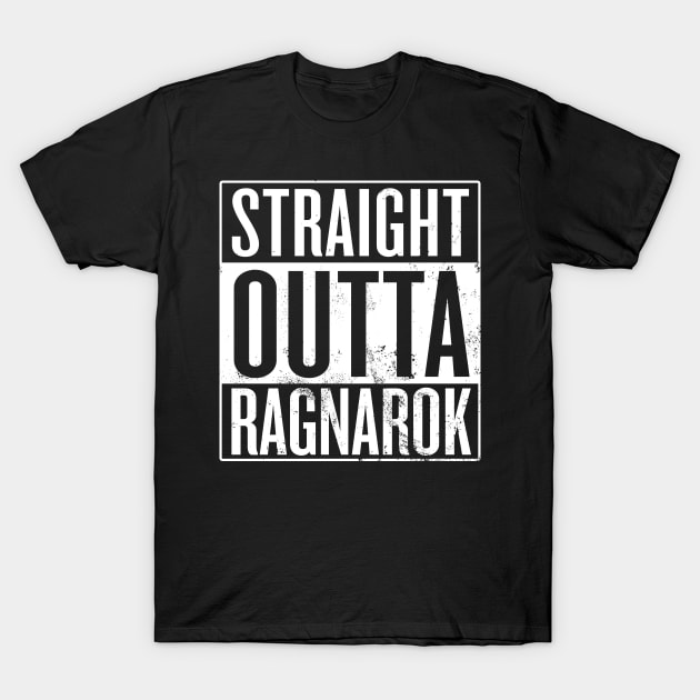 Straight Outta Ragnarok T-Shirt by Saulene